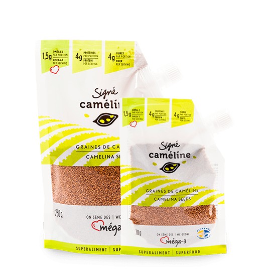 Hạt dinh dưỡng Camelina giàu Omega3-6-9 nhập khẩu Canada
