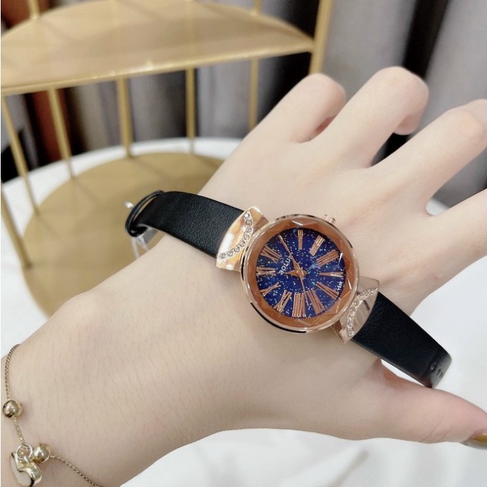 Đồng Hồ Thời Trang Nữ Dây Da, , Đồng Hồ Thời Trang Cao Cấp Full Box