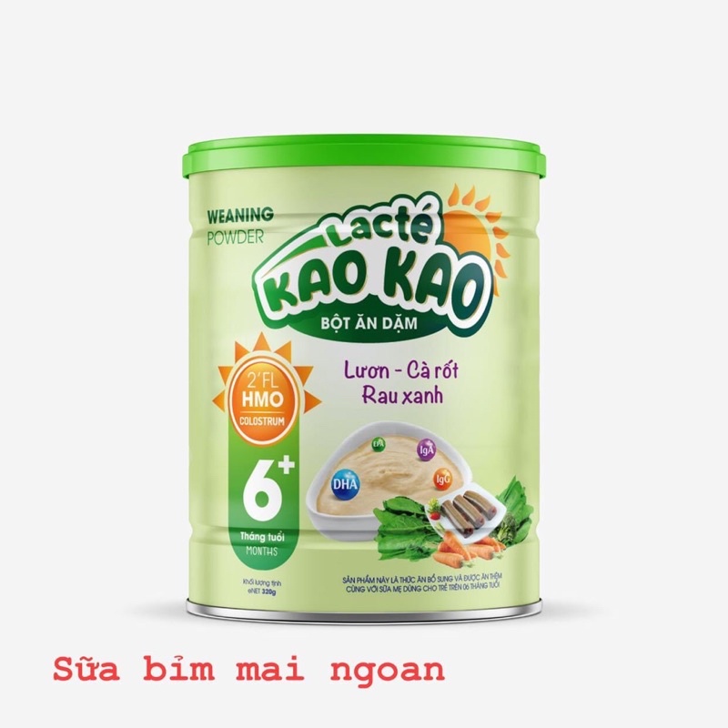 Lacte KAO KAO bột ăn dặm cho bé yêu