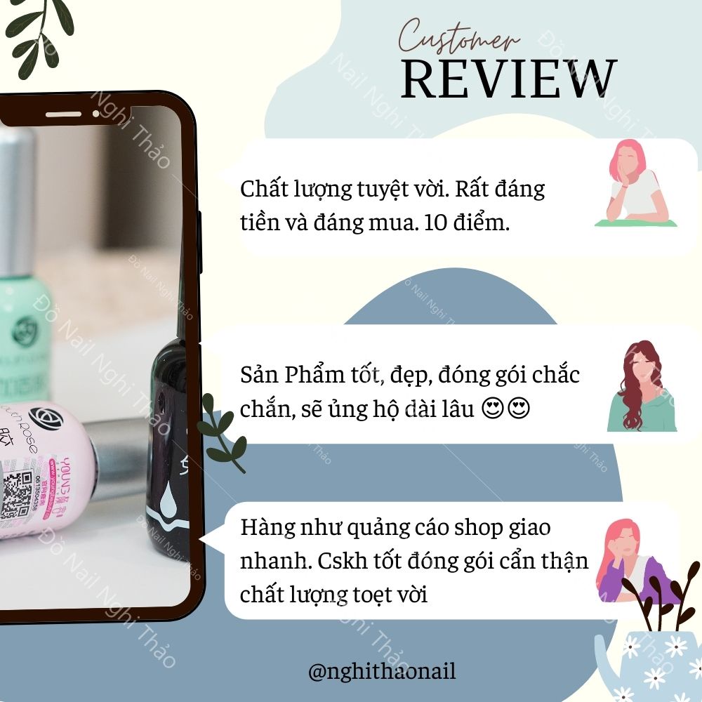 Base top hoa hồng chính hãng 15ml combo 3 chai
