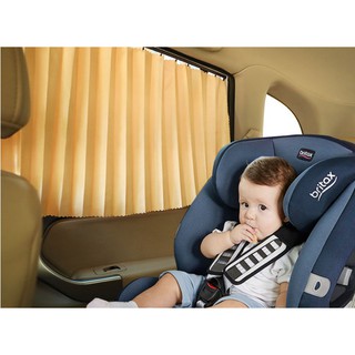 Bộ 4 rèm lụa nam châm hít cửa oto siêu tiện lợi