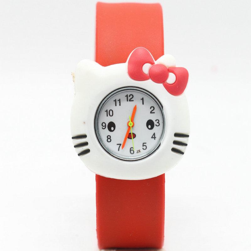 Đồng Hồ Dây Cao Su Hình Hello Kitty Cho Bé | BigBuy360 - bigbuy360.vn