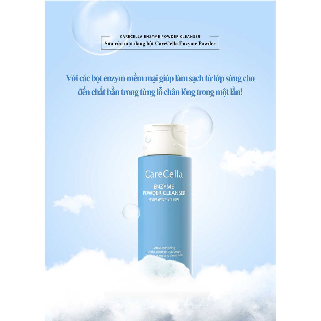 Sữa rửa mặt dạng bột Enzyme CareCella Enzyme Powder Cleanser