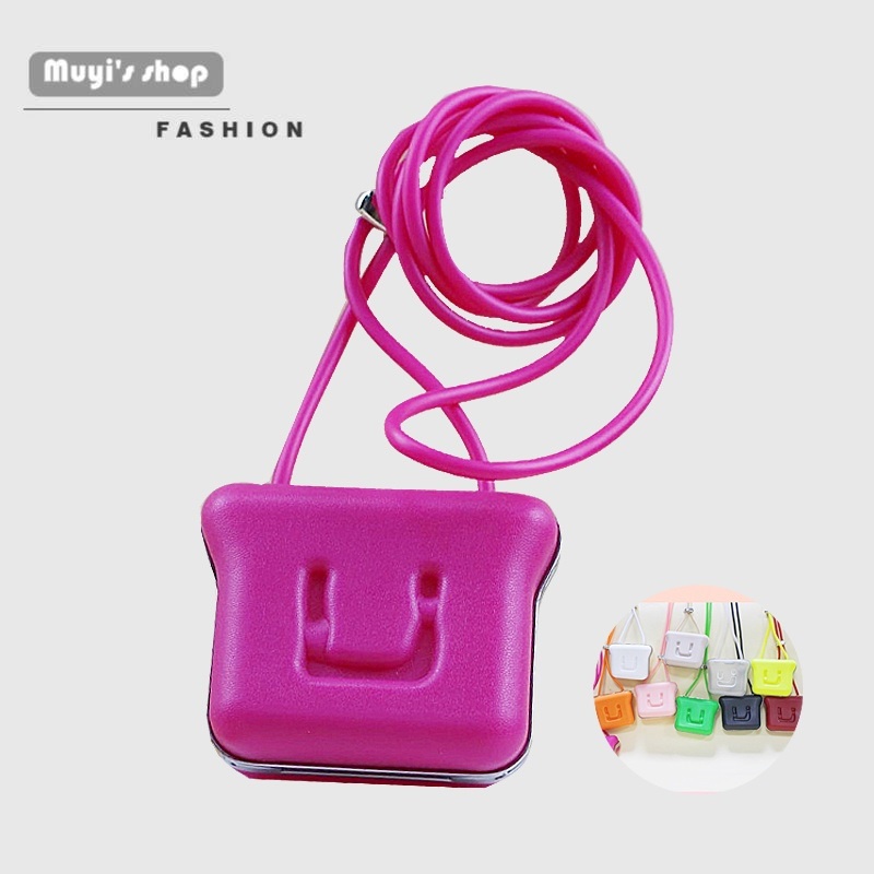 Túi Đeo Chéo Mini Hình Mặt Cười Xinh Xắn Thời Trang