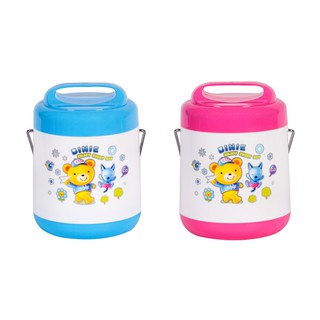 Cặp Lồng Inox Cao Song Long 2208 - Cặp Lồng 2 Ngăn, Đựng Cơm Bún Miến Phở