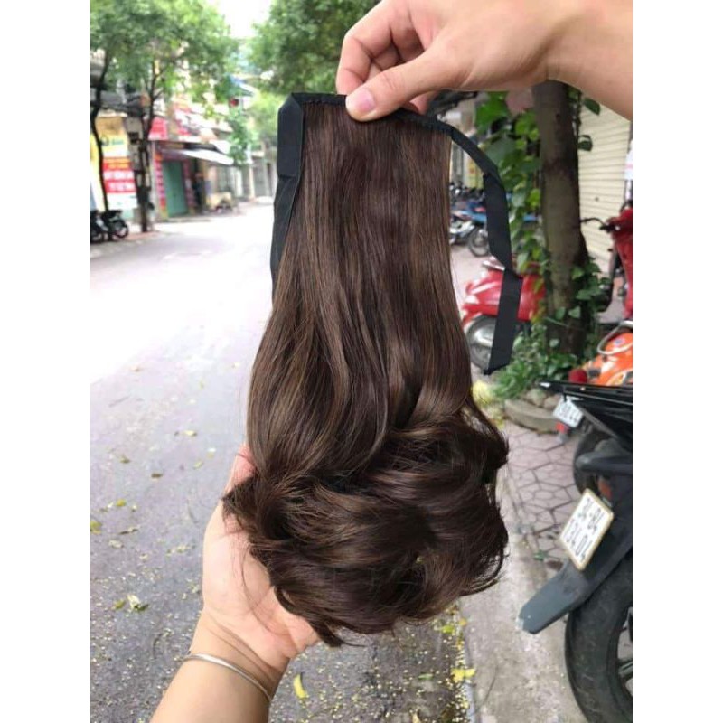 TÓC CỘT XOĂN ĐUÔI CAO CẤP