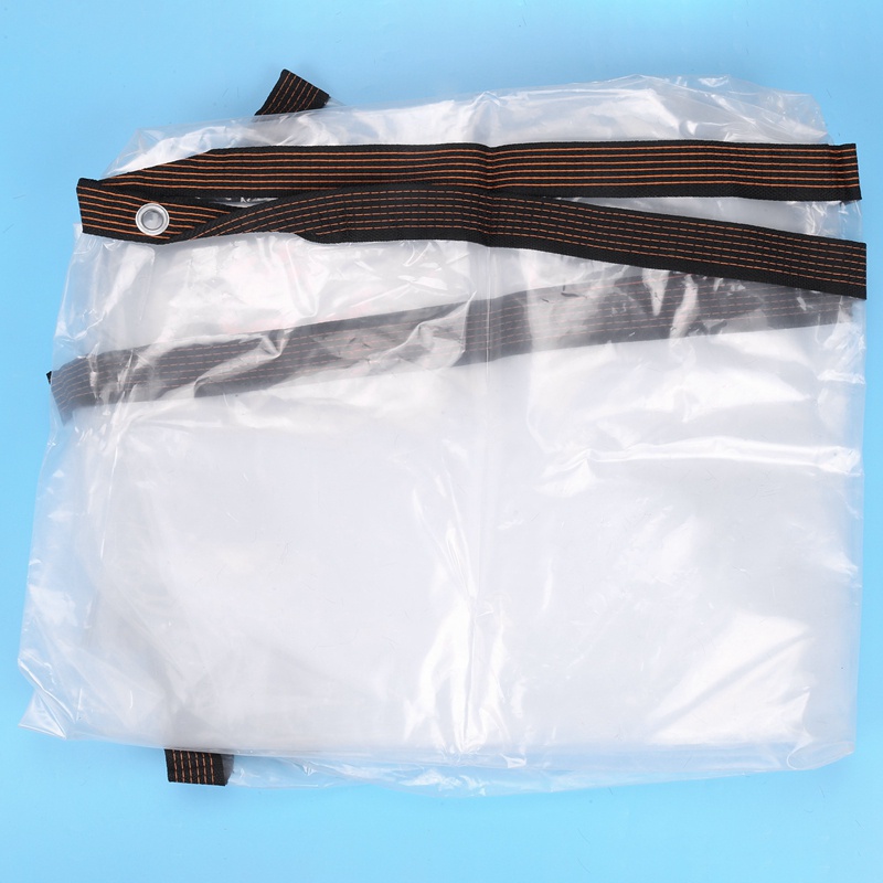 Tấm Bạt Che Mái Hiên Che Mặt Bằng Vải Poly Tarpaulin Dày Dặn Chống Thấm Nước Đa Năng Kèm Vòng Đệm