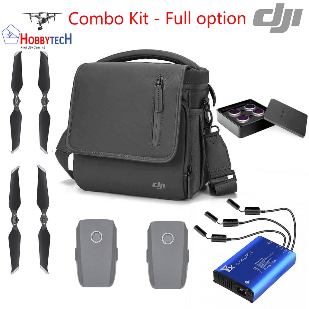 Combo Kit Mavic 2 - New Full Option - Gói phụ kiện Mavic 2