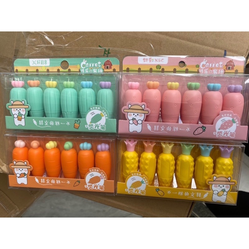 BÚT DẠ QUANG CÀ RỐT MINI