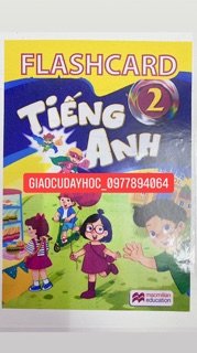 FLASHCARD TIẾNG ANH LỚP 2- BGD ( Giấy C300 cán bóng)