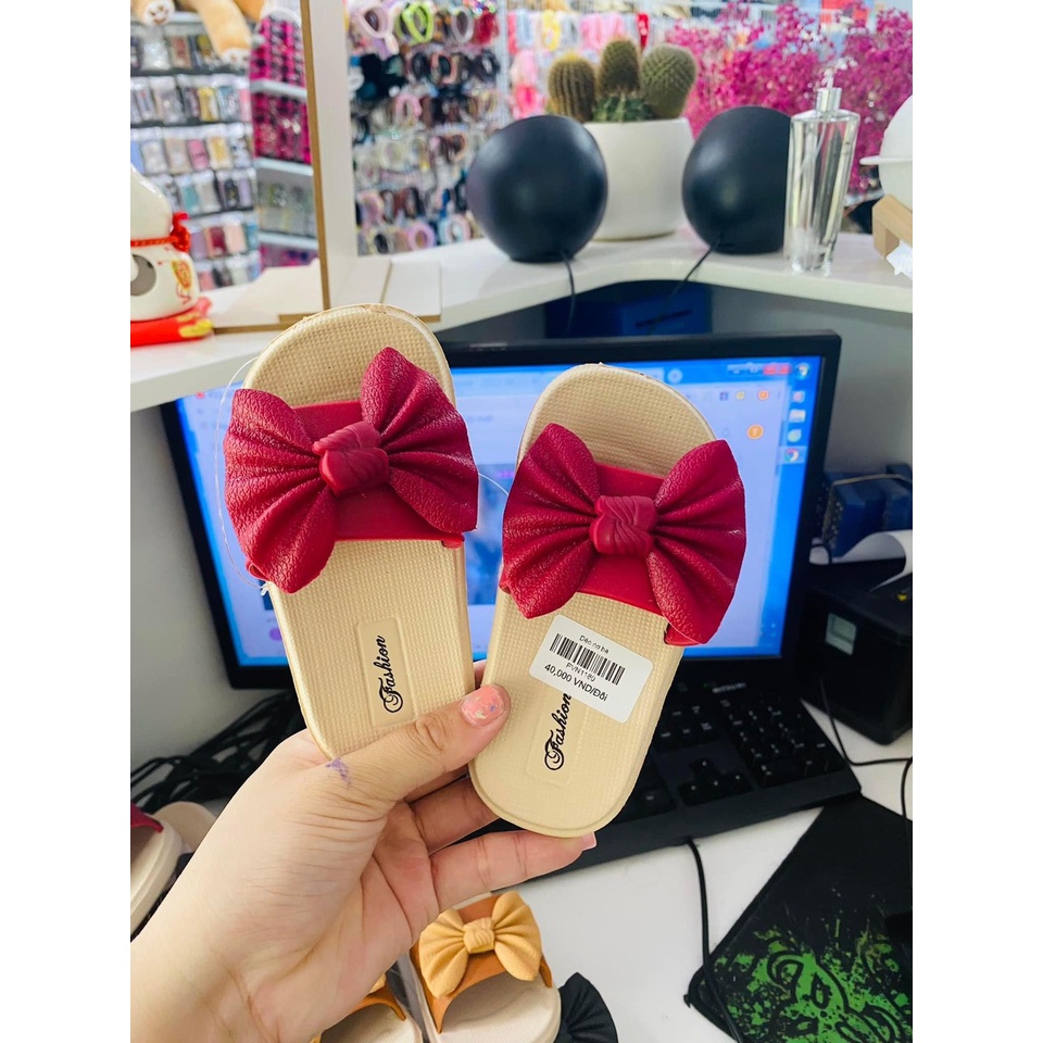 Dép trẻ em size 17-30, dép lê bé gái đáng yêu