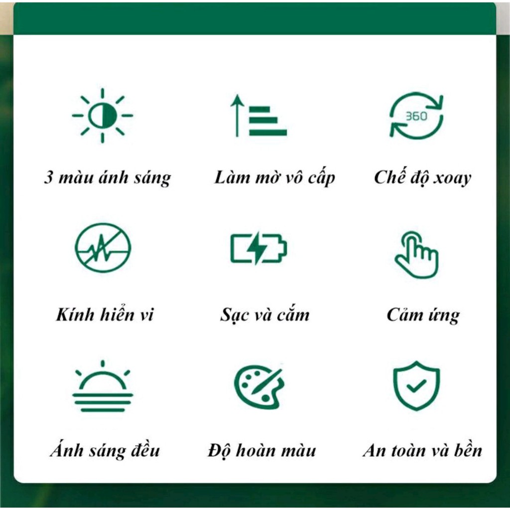 Đèn học để bàn chống cận, Đèn LED Đa Năng Kiêm Đèn Ngủ Siêu Bền, Tiện Lợi, Nhỏ Gọn