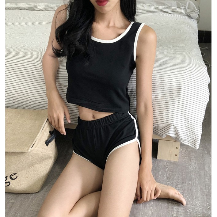 Bộ đồ ngủ nữ thoáng mát 💖 Set trang phục quần áo mùa hè cực đẹp 💖 Mới Nhất 2021 [Ảnh Thật] | BigBuy360 - bigbuy360.vn