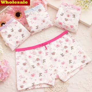 Quần Lót Cotton Màu Sắc Ngẫu Nhiên Cho Bé Gái
