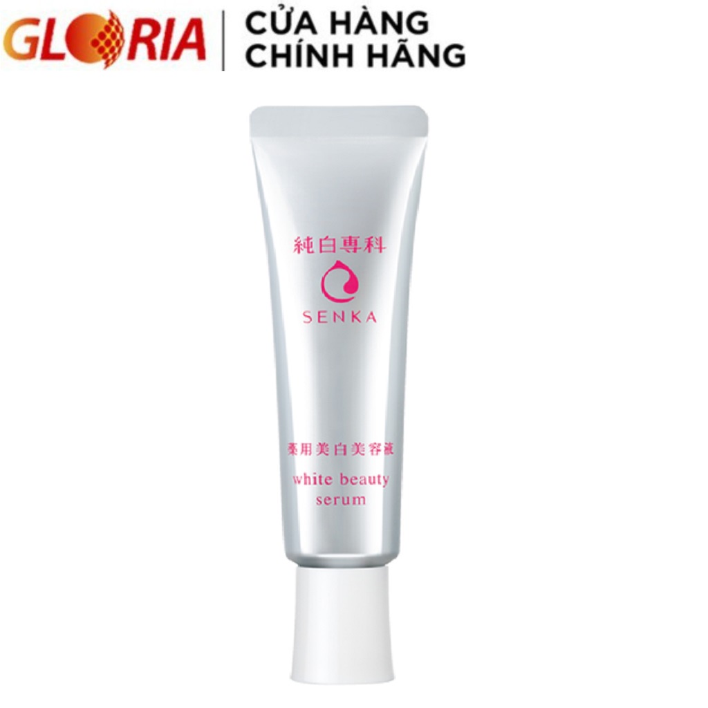 [Mã COSGLORIAT4 -8% đơn 250K] Serum Dưỡng Trắng Da Senka White Beauty 35g