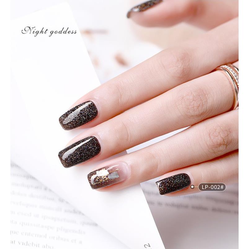 Sơn Gel AS vỏ đen Mã LP ( Cam Kết Chính Hãng - làm khô sơn gel bằng máy hơ uvled )