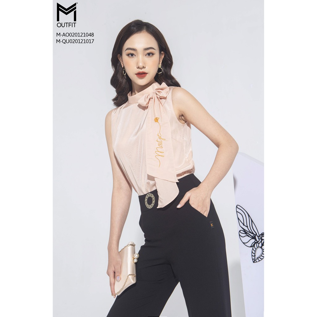 Áo sát nách cổ đứng MMOutfit M-AO020121048