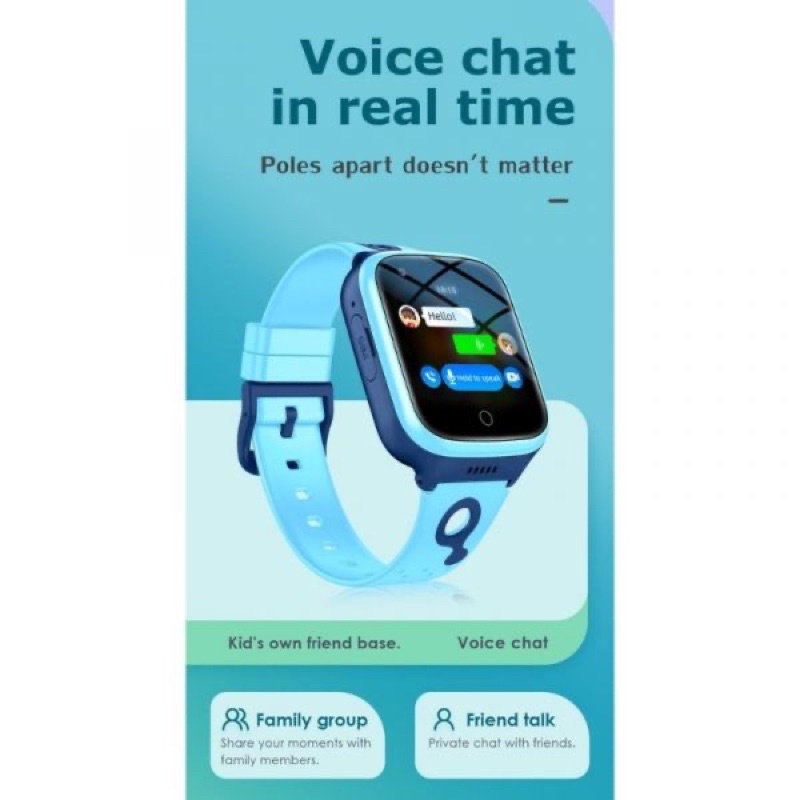 Đồng hồ thông minh 4G CLEVER HIPPO CLEVERKID