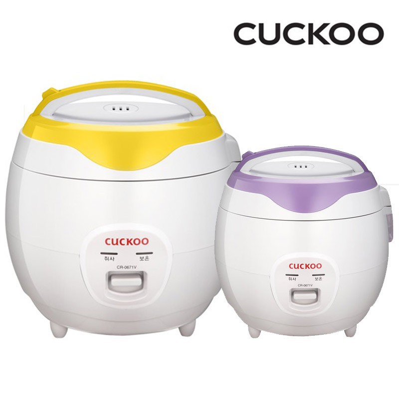 Nồi Cơm Điện Cuckoo CR-0671 (1L) - Hàng Chính Hãng (Giao màu ngẫu nhiên)