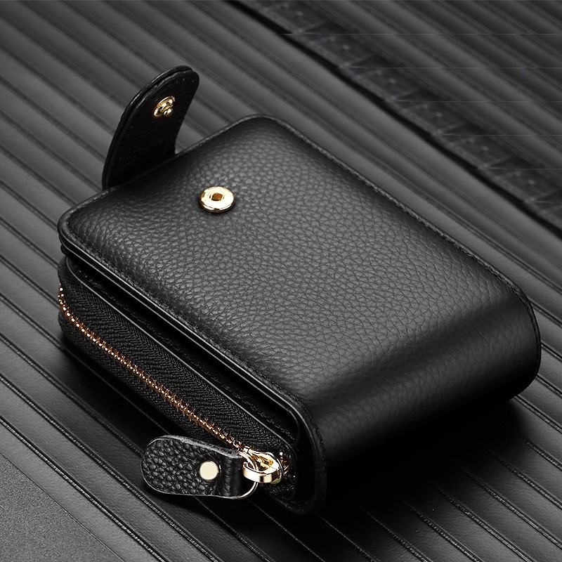 Genuine Leather Driver License ID Card Holder Walet Men and Women Credit Card Case Wallets Purse Cardbag