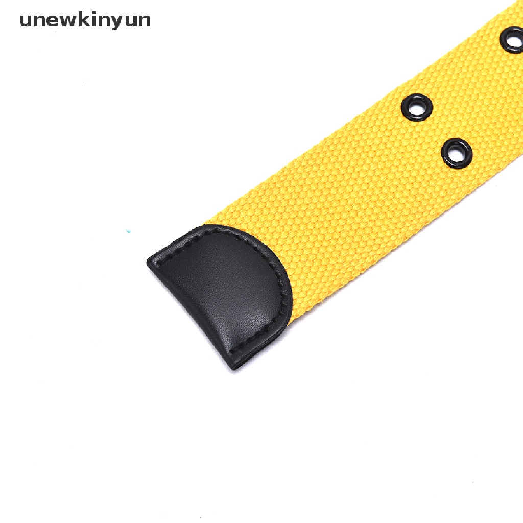 Mới Thắt Lưng Vải Canvas Phong Cách Harajuku Cá Tính Cho Nam Nữ