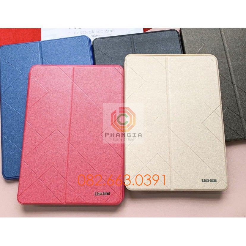 Bao da Samsung Tab 4 8.0'' T331 T330 hiệu Lishen chất da siêu đẹp
