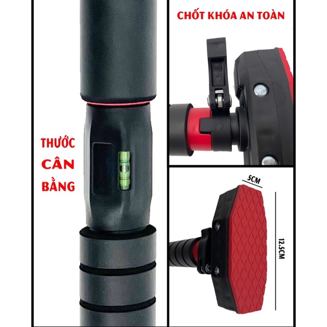 Xà Đơn Treo Tường 2 Cạnh XDTT2-2021 Cao Cấp