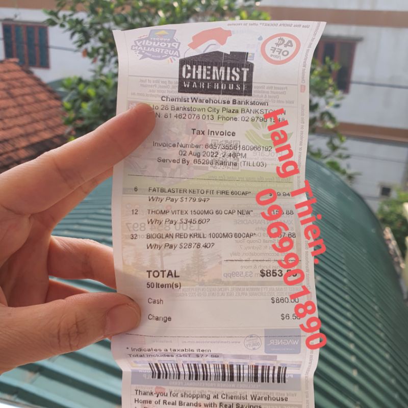 (Đủ bill) Điều Hòa Nội Tiết, Kinh Nguyệt Thompson Vitex 1500mg 60v