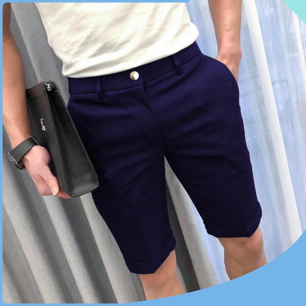 Quần short - Quần short kaki nam đẹp - Chất liệu kaki mềm mịn, dầy dặn, dáng trẻ khỏe khoắn, cực kỳ thoải mái | BigBuy360 - bigbuy360.vn