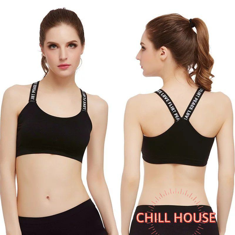 SALE- Áo bra tập gym thể thao co giãn 3266 - CHILLHOUSE