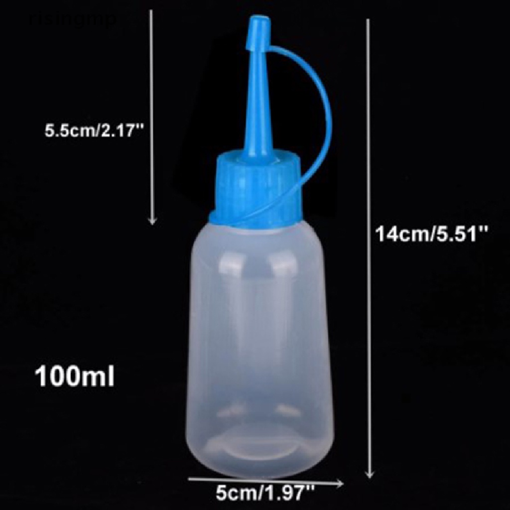 Chai Nhựa 100ml Trong Suốt Có Nắp Đầu Bóp Tiện Dụng ♨Trên đó