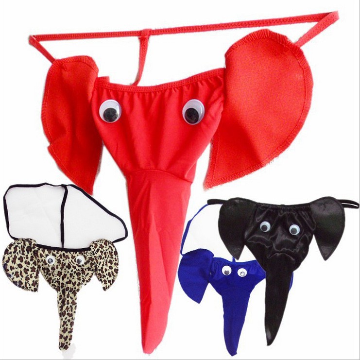 Quần lót nam kiểu dáng sexy họa tiết hình con voi - Chọn màu