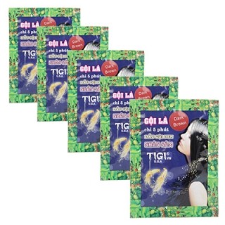 Combo 5 gói DẦU GỘI ĐEN TÓC THẢO DƯỢC (gội là đen)