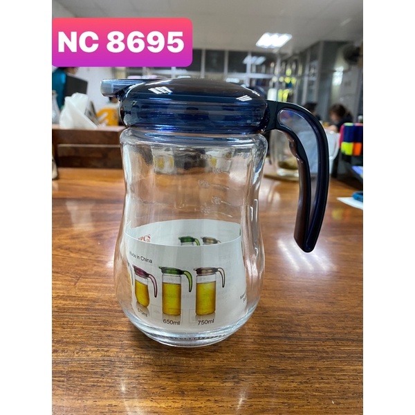 Bình thủy tinh đựng dầu, mắm, dấm