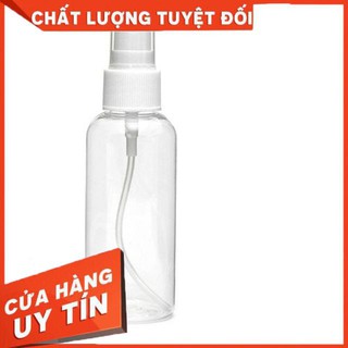 [Chai lọ] Chai xịt phun sương, nắp bậc, nhấn giọt 100ml - đựng gel nước rửa tay, dầu dừa,- vỏ nhựa đựng mỹ phẩm
