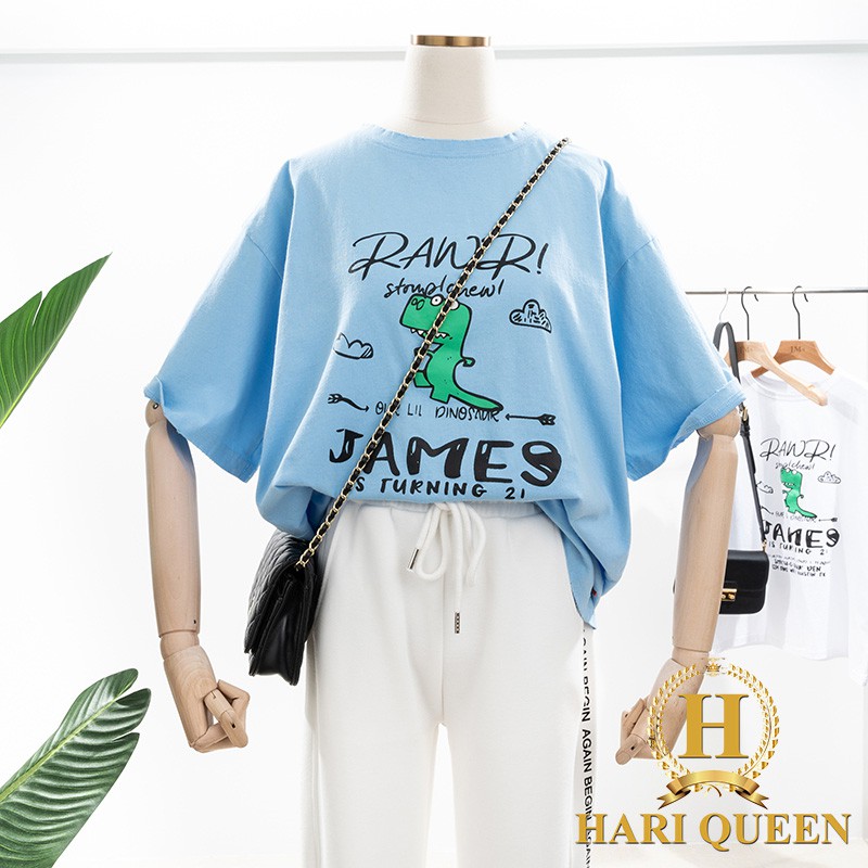 Áo phông chứ kiểu James HARI0421