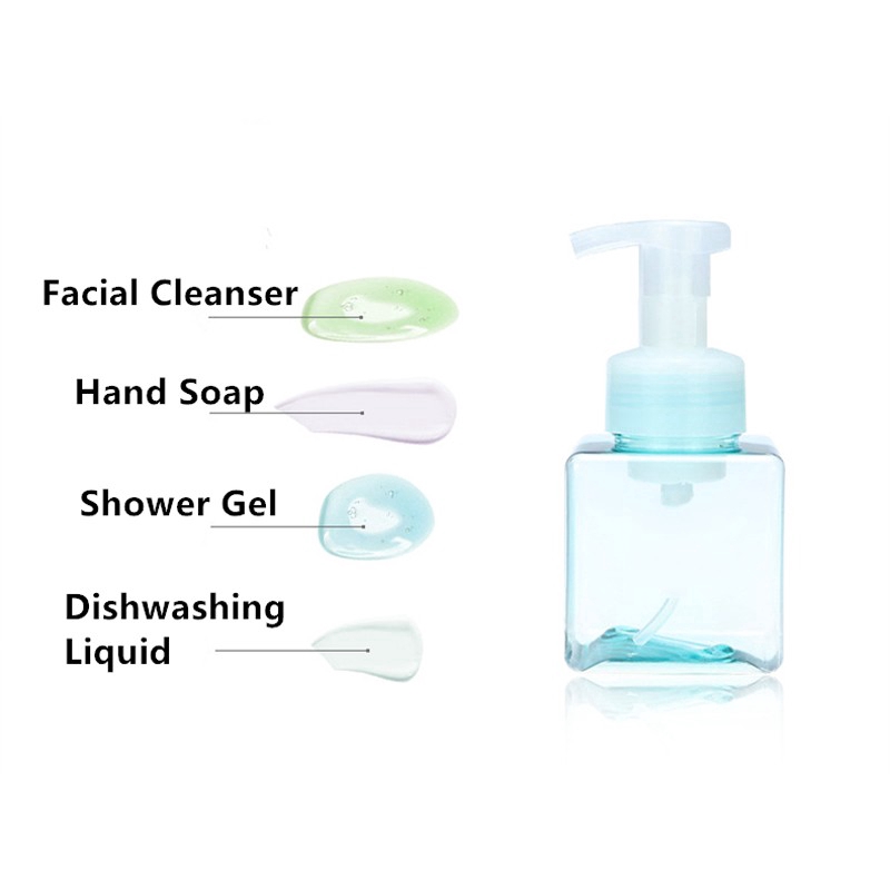 Bình nhựa rỗng đựng xà phòng 250/450ml