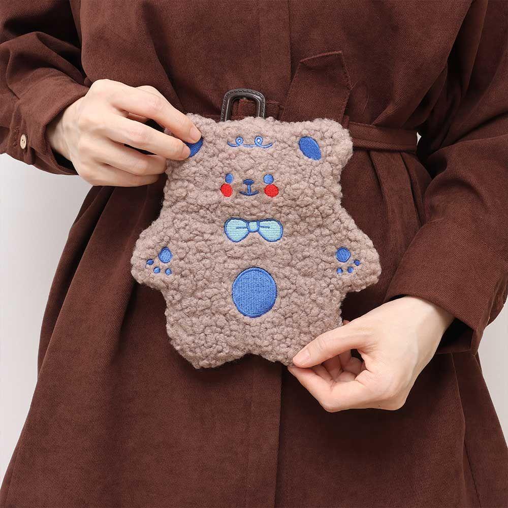 GOGOUP Túi Đựng Nước Nóng Giữ Ấm Tay Mùa Đông Bằng Vải Cashmere Dày