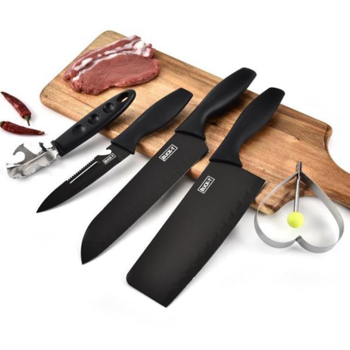 Bộ dao nhà bếp 5 món BUCK thương hiệu MỸ đa năng siêu bền