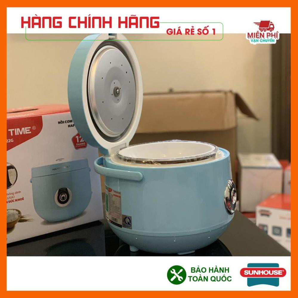 NỒI CƠM ĐIỆN 1.2L HAPPY TIME HTD8522G SUNHOUSE, NỒI CƠM ĐIỆN SUNHOUSE HTD8522, SIÊU BỀN BẢO HÀNH TOÀN QUỐC