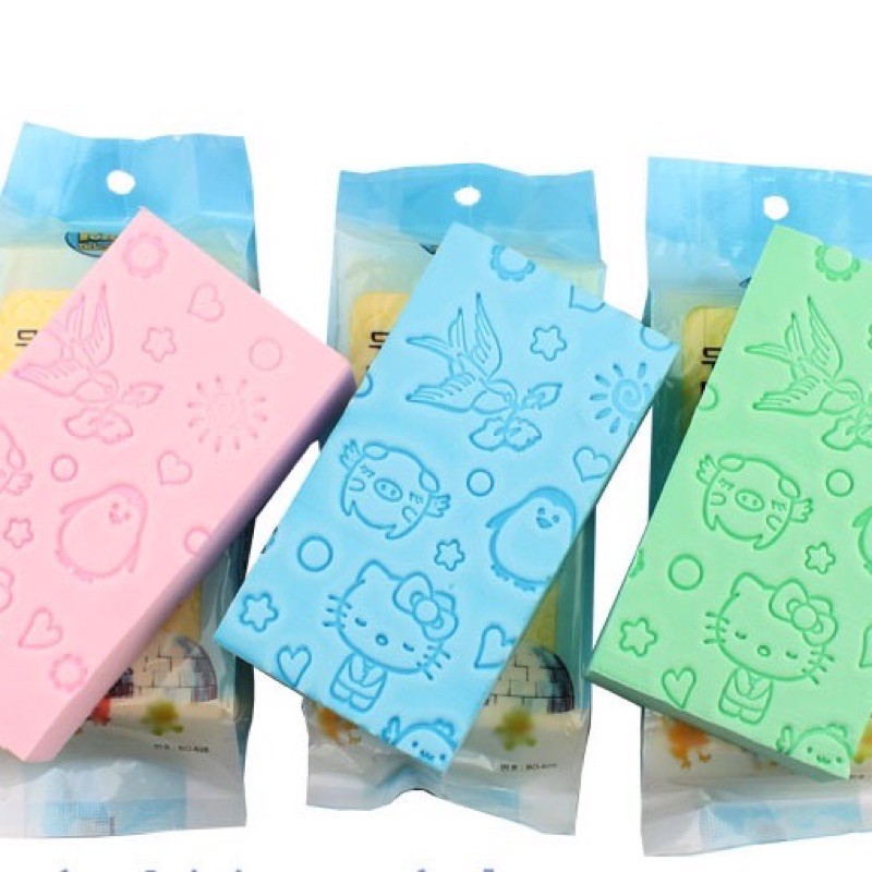 Bông Mút Tắm Bọt Biển Dễ Thương Cho Bé - Kì Cọ Ghét,Tẩy Da Chết,Siêu Mềm Mại | BigBuy360 - bigbuy360.vn