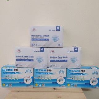 - khẩu trang y tế 4 lớp lọc hộp 50 cái