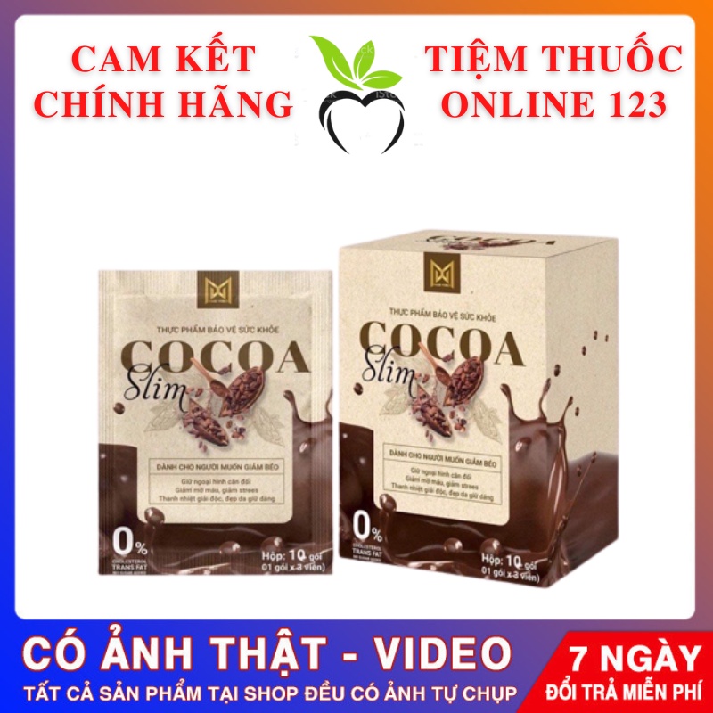 GIẢM CÂN COCOA SLIM HÀNG CHÍNH HÃNG MẪU MỚI 2022