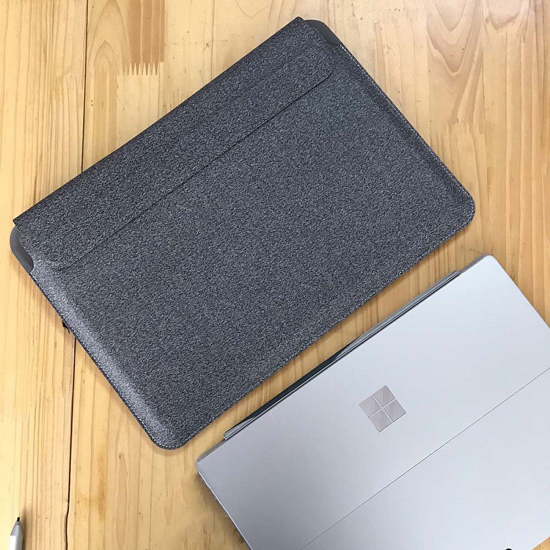 Bao Da PU Cao Cấp Cho Surface Pro và Macbook New 13 Mỏng Nhẹ