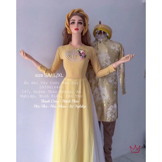 Áo dài bưng quả xã kho