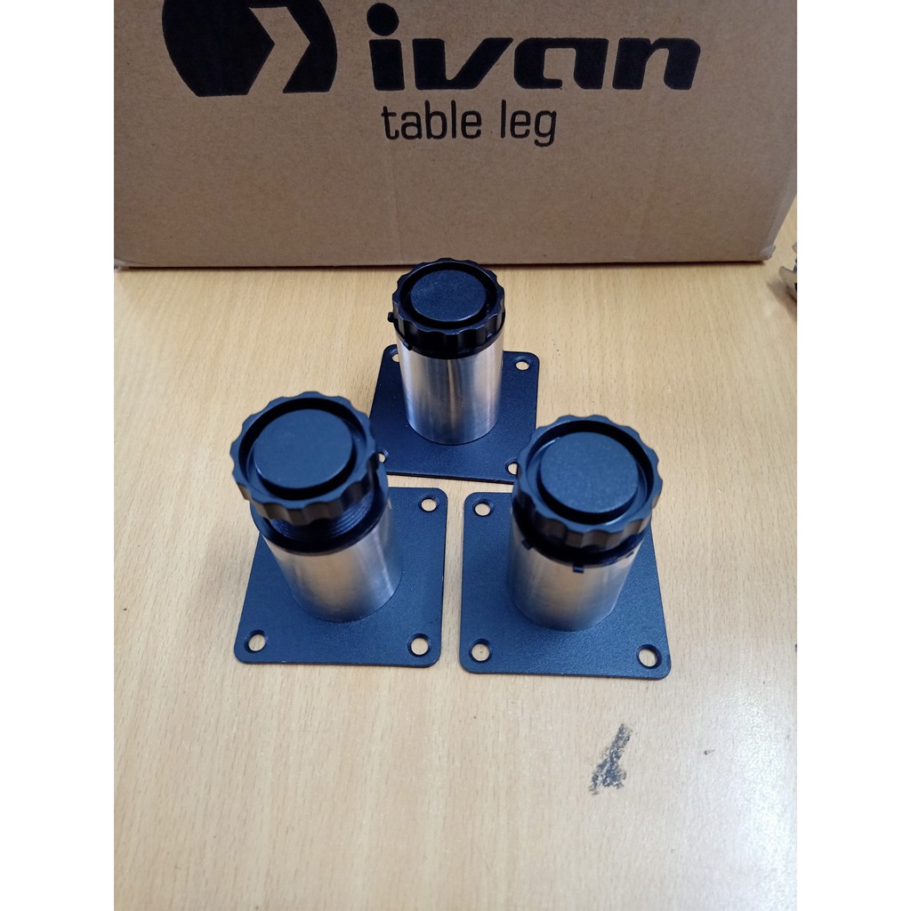 Đỡ chân bàn inox chính hãng Ivan 08240, có video hướng dẫn lắp đặt