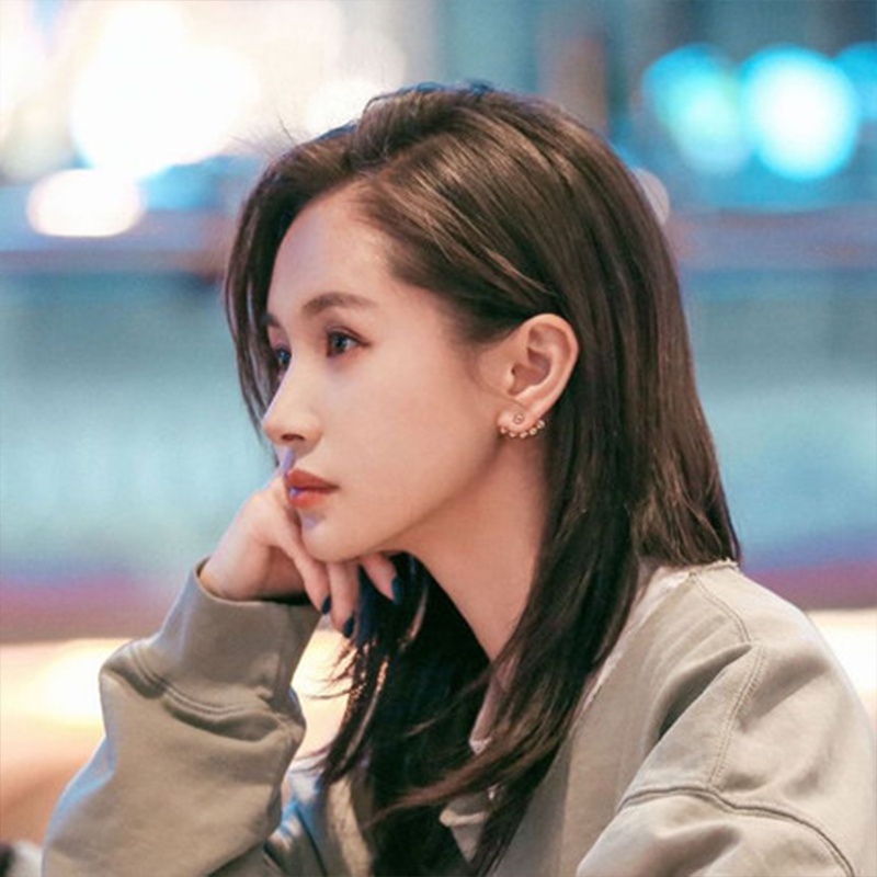 Khuyên Tai Tròn Phong Cách Retro 19A1121