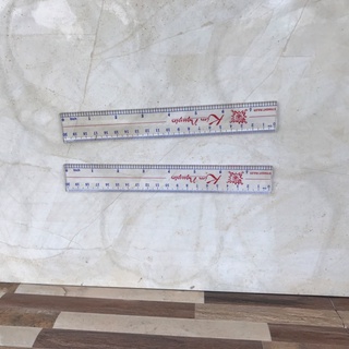 4 cây THƯỚC 20CM KIM NGUYÊN CỨNG[vpp giá sỉ]