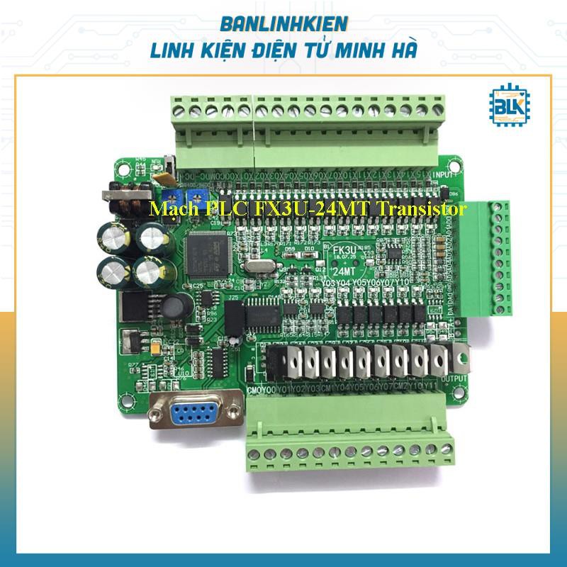 Mạch PLC FX3U-24MT Transistor