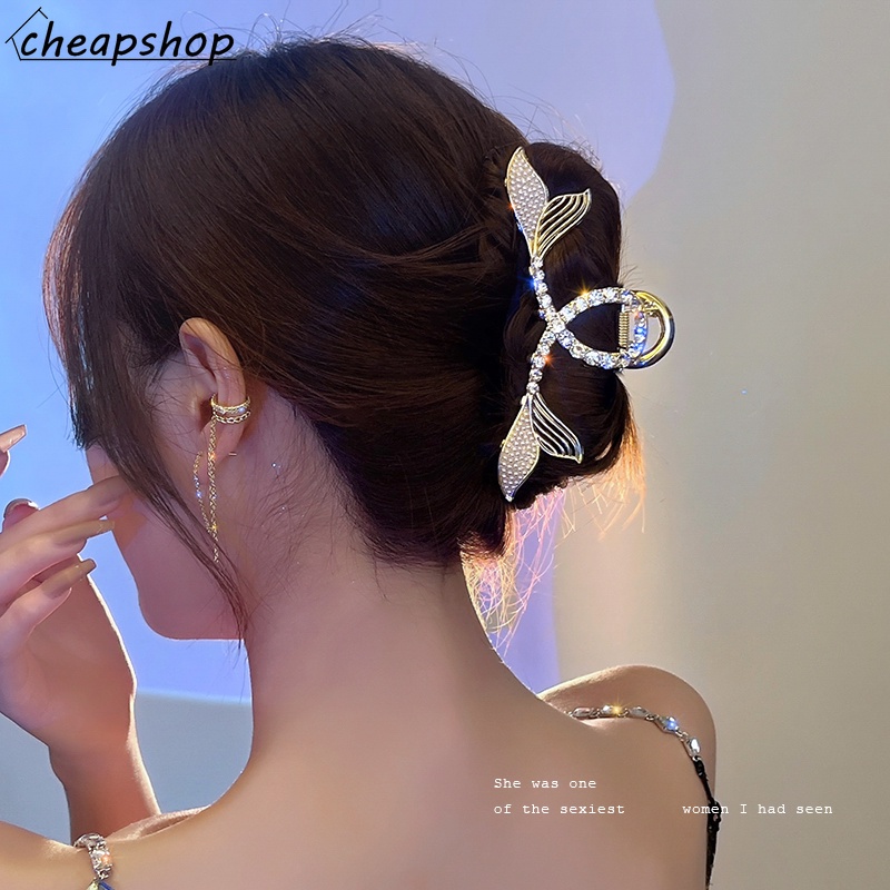 iF YOU Kẹp Tóc Đuôi Cá Phong Cách Hàn Quốc Cổ Điển Thời Trang Cho Nữ